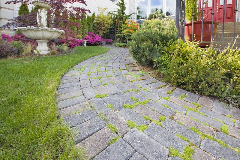 Paver Garden Path